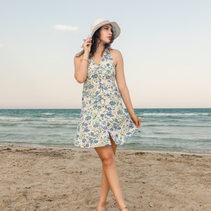 Robe fleuri