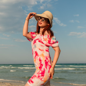 Robe manche bouffante