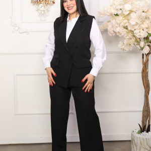 veste tailleur sans manche